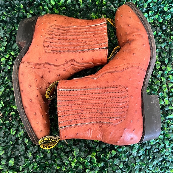 Ostrich Boots - Mens - Potro Salvaje - Size 7.5 - Picture 2 of 9